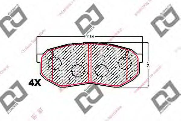 DJ PARTS BP1603