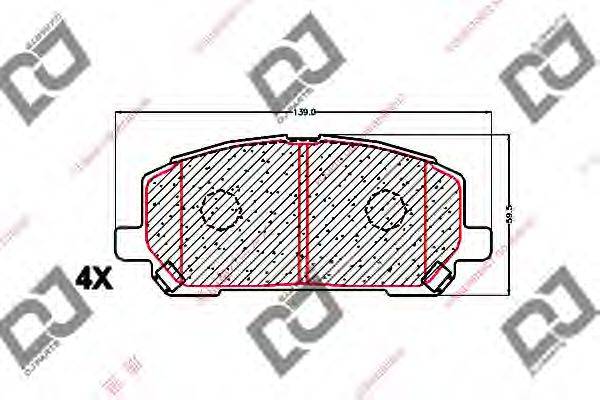 DJ PARTS BP1604