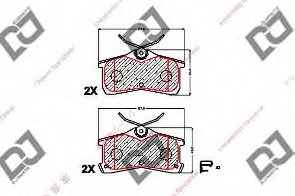 DJ PARTS BP1605
