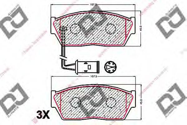 DJ PARTS BP2041