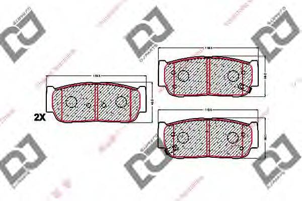 DJ PARTS BP1628