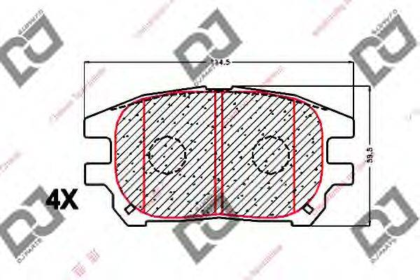 DJ PARTS BP1633