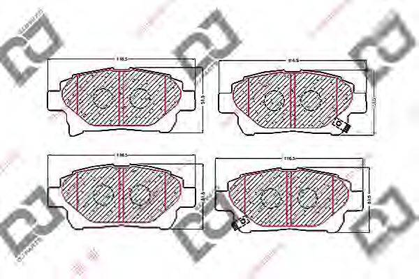 DJ PARTS BP1648