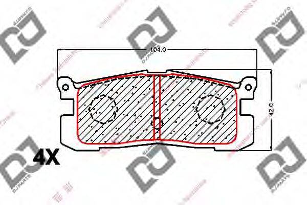 DJ PARTS BP1667