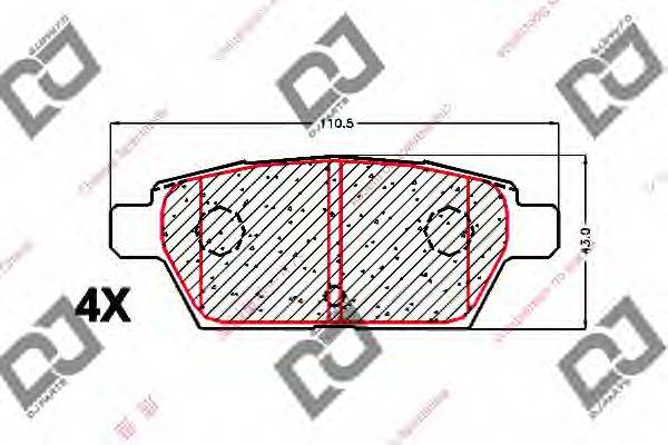 DJ PARTS BP1686