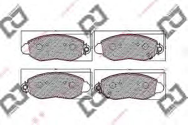 DJ PARTS BP1700