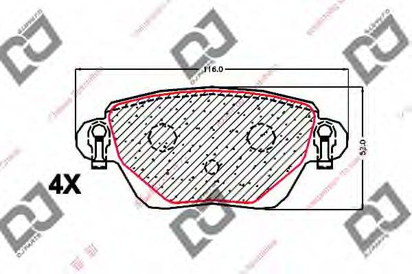 DJ PARTS BP1701