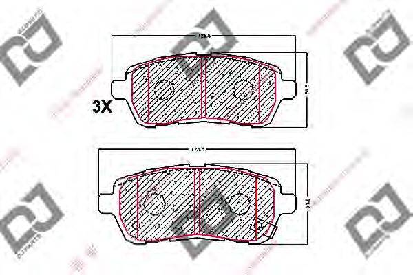DJ PARTS BP1713