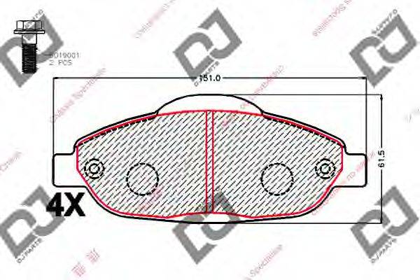 DJ PARTS BP2132