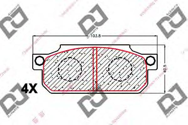 DJ PARTS BP1733