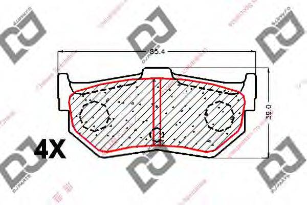 DJ PARTS BP1739