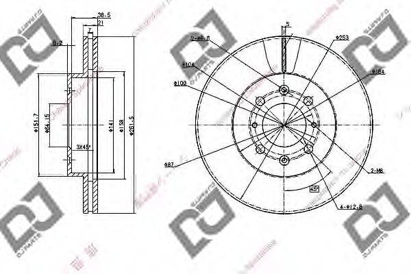 DJ PARTS BD1045