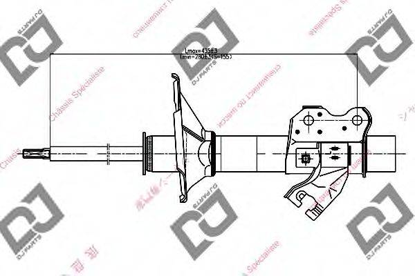 TOKICO A1063 Амортизатор