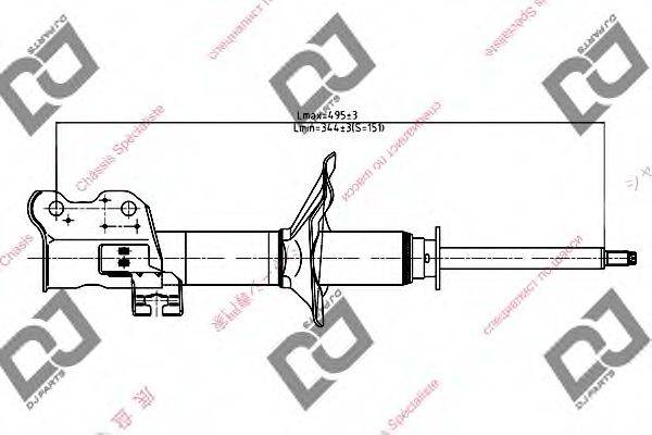 TOKICO B1068 Амортизатор