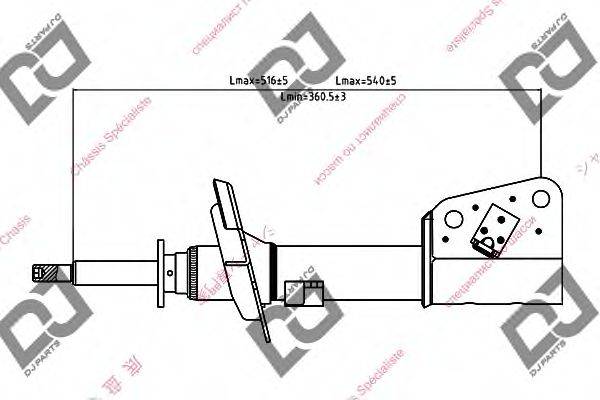 DJ PARTS DS1416GS