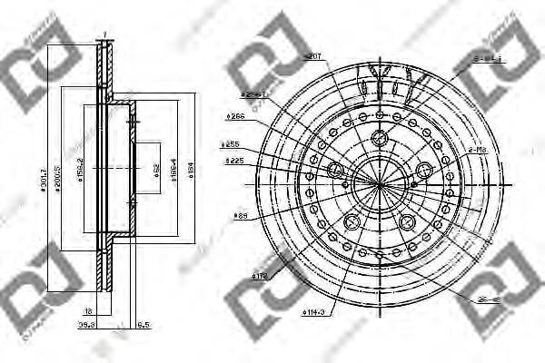 DJ PARTS BD1230