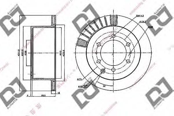 DJ PARTS BD2034