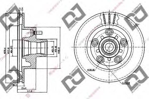 DJ PARTS BD1222