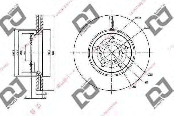 DJ PARTS BD2086