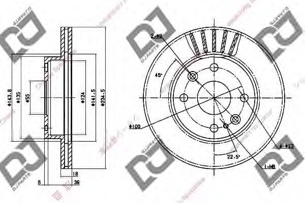MAZDA KDX50-33-25X гальмівний диск