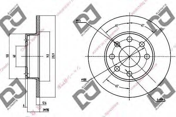 DJ PARTS BD1266