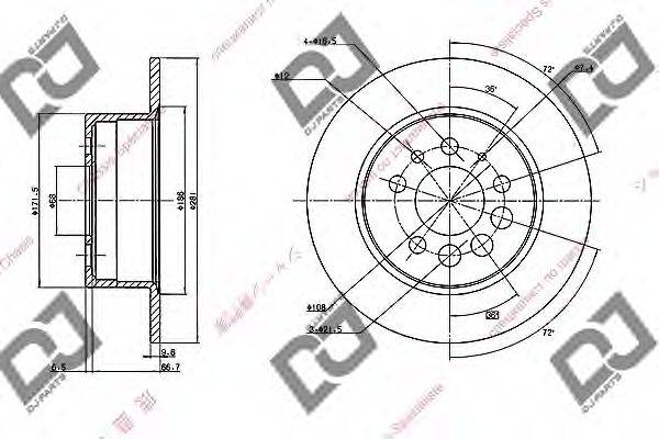 DJ PARTS BD1826