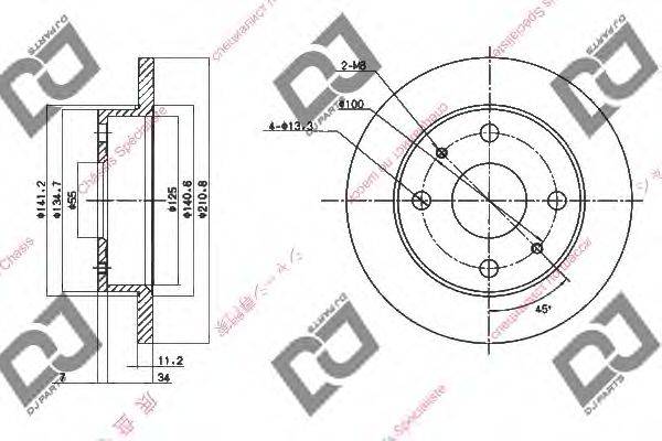 DJ PARTS BD1555