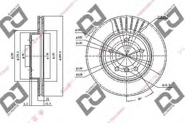 DJ PARTS BD1616