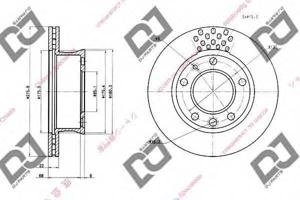 VW 5103602AB гальмівний диск