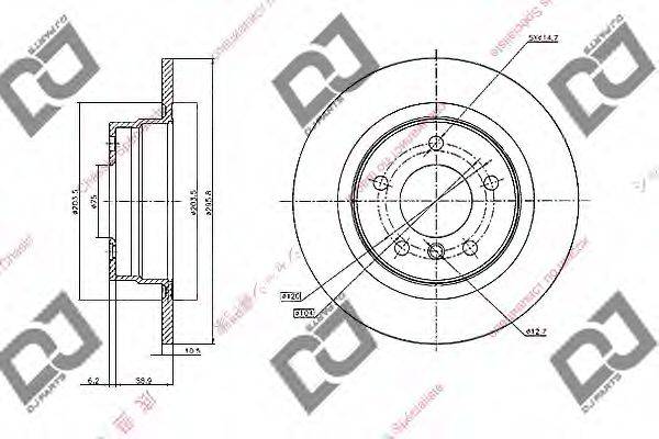 DJ PARTS BD1635