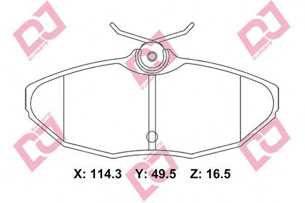 DJ PARTS BP2308