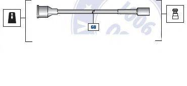 BRECAV 926850 Провід запалювання