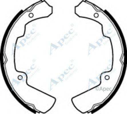 BLUE PRINT ADN14117 Комплект гальмівних колодок