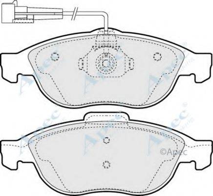 APEC BRAKING PAD1000