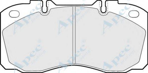 APEC BRAKING PAD1015