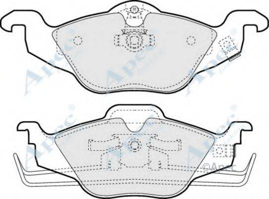APEC BRAKING PAD1022