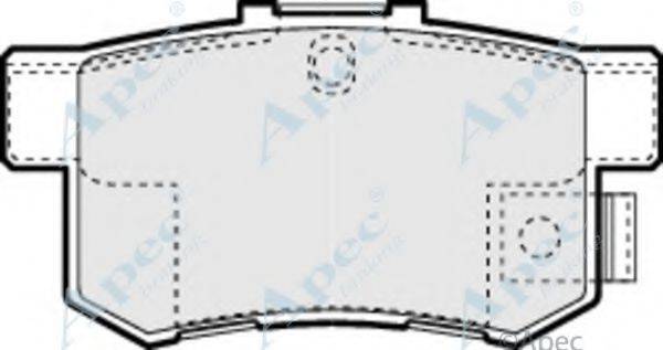 APEC BRAKING PAD1066