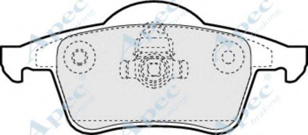 APEC BRAKING PAD1071