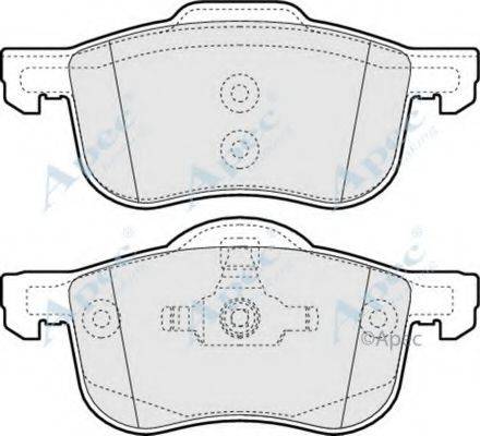 APEC BRAKING PAD1075