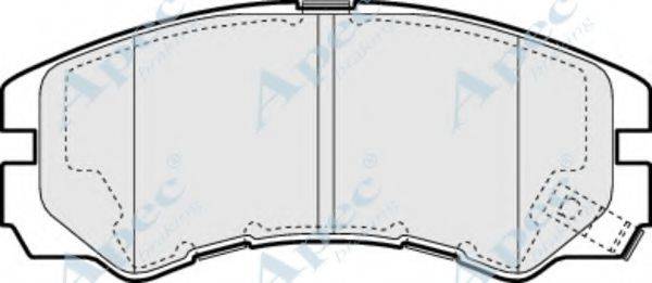 APEC BRAKING PAD1085