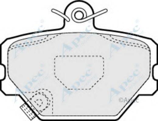 APEC BRAKING PAD1095