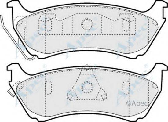 APEC BRAKING PAD1103