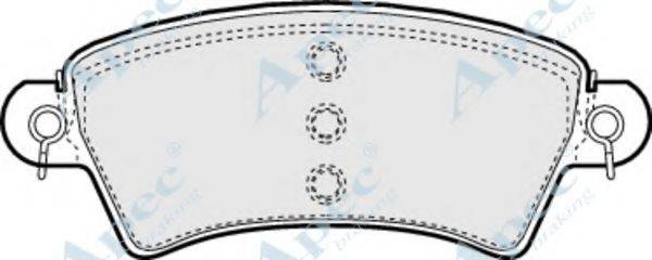 APEC BRAKING PAD1107
