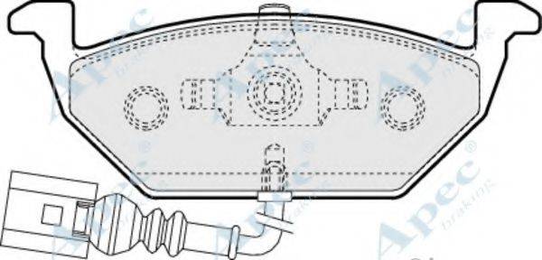APEC BRAKING PAD1109