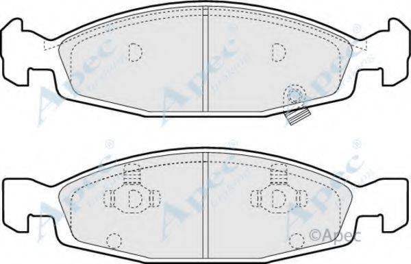 APEC BRAKING PAD1131