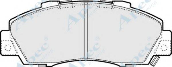 APEC BRAKING PAD1136