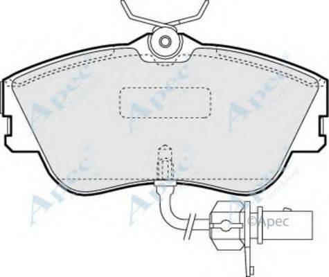 APEC BRAKING PAD1155