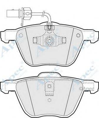 APEC BRAKING PAD1184