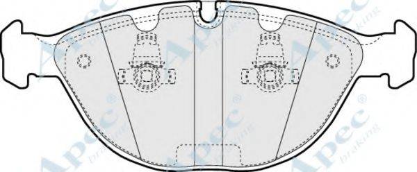 APEC BRAKING PAD1232