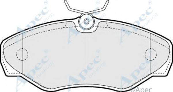 APEC BRAKING PAD1240